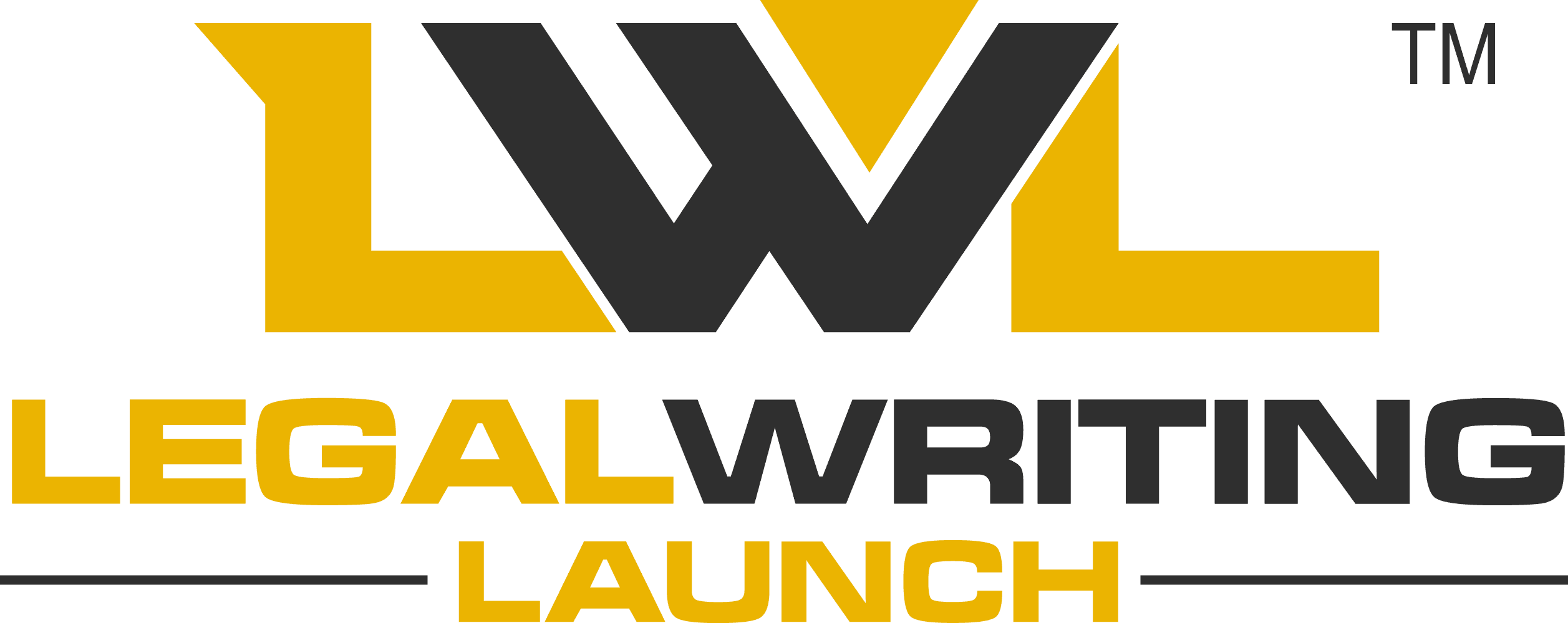 Legal Writing Launch Logo with Trademark
