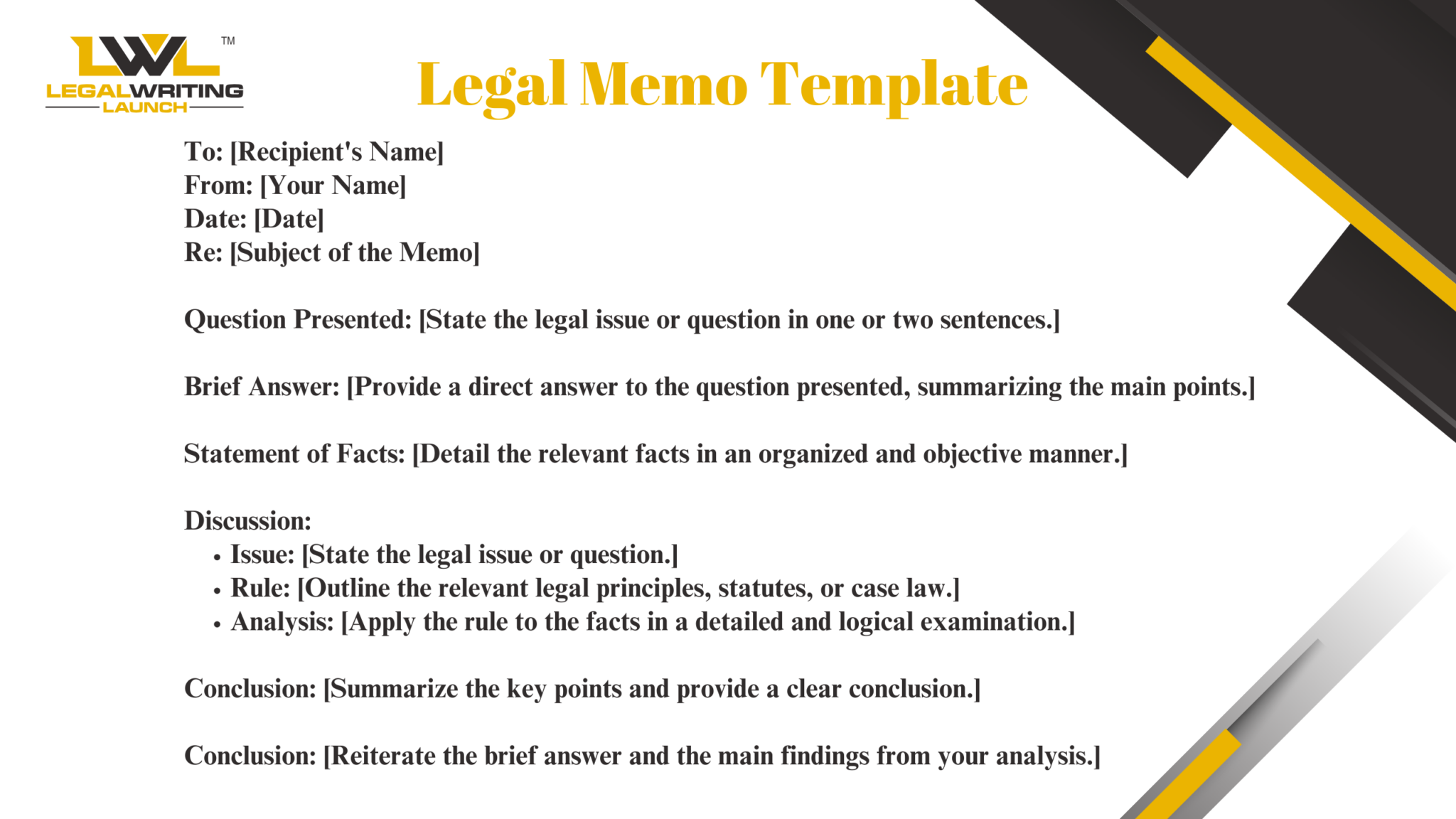 Writing a Legal Memo: Format, Examples & Essential Tips