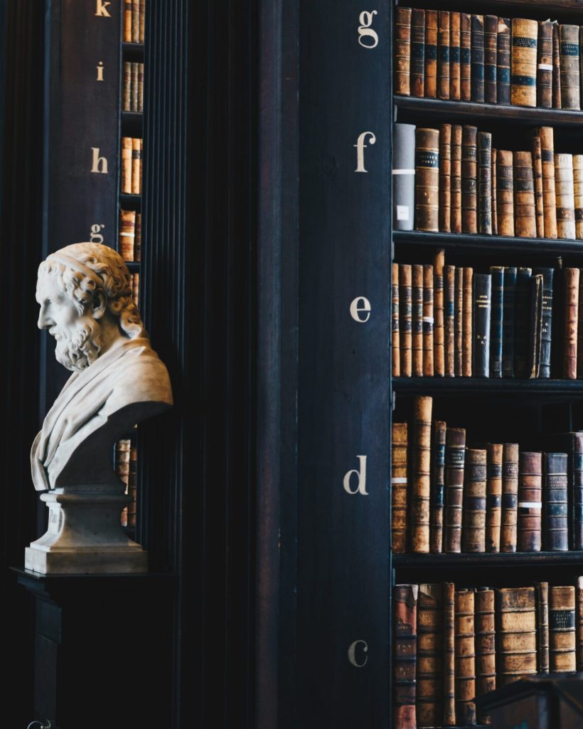 book-lot-on-black-wooden-shelf-stockpack-unsplash book lot on black wooden shelf